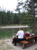 Lunch at Kettle River Provincial Park