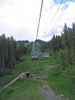 View from the chair lift... what a blast!